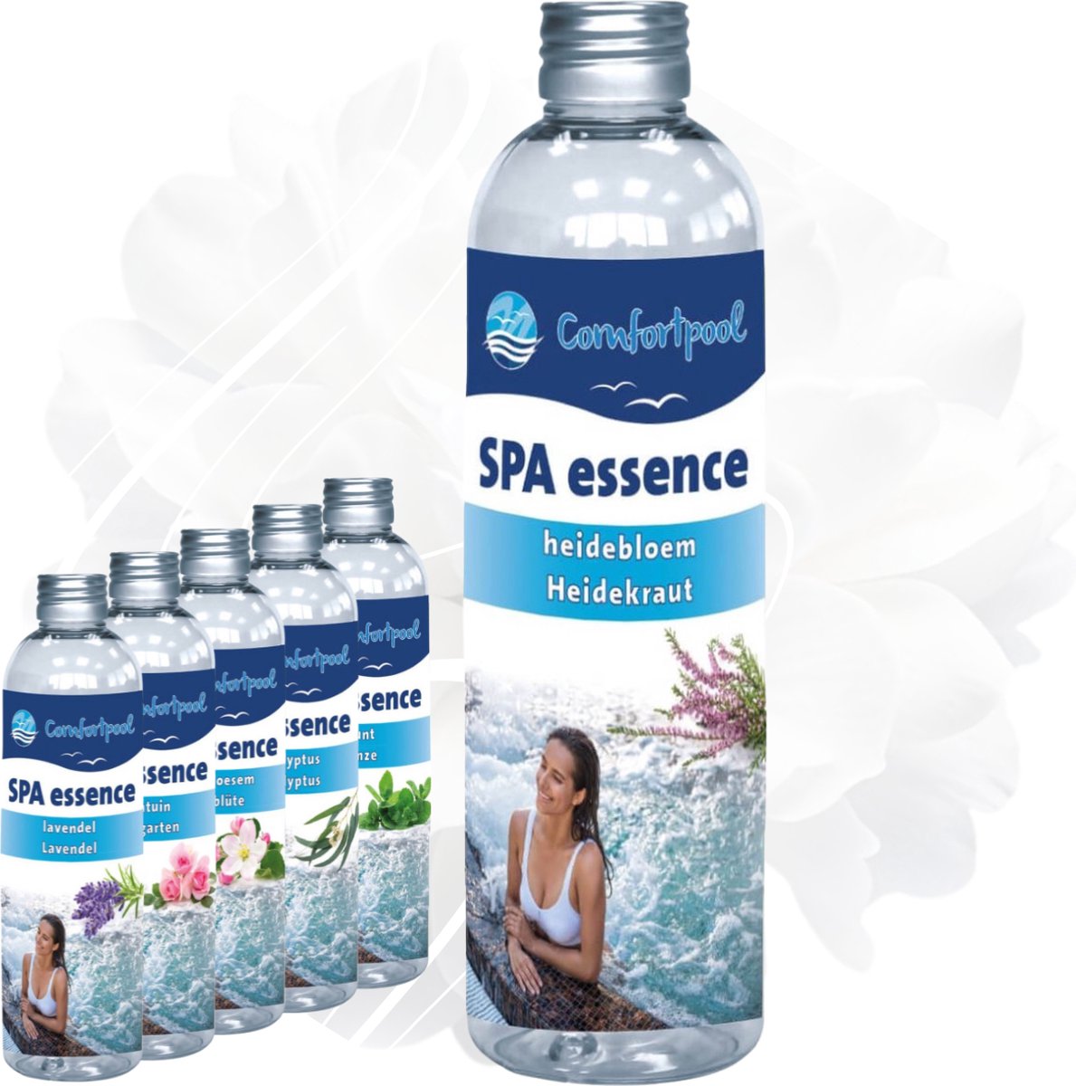 Comfortpool Badolie voor Spa of Jacuzzi | heidebloem